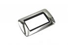 Placca Interruttore 4 Moduli Compatibile Living Copripresa Cromo Lucida c6604SLV