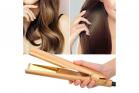 Piastra per capelli 2 in 1 arricciacapelli professionale 230 gradi ricci lisci