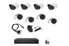 Kit Videosorveglianza 2MP AHD 4 Telecamere DVR 4 Canali H.264 5G Infrarossi 1454