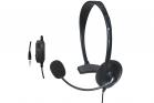 Cuffie gaming archetto microfono pc call center jack 3.5 controllo volume unisex