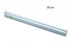 Neon led smd 6w luce fredda 30cm trasparente interruttore tubo barra t5 DR
