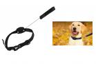 Guinzaglio collare per cani 4-15kg nero magnetico retrattile piccola taglia S/M