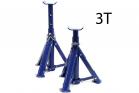 Cavalletto Auto 3T Coppia Crick 365mm Sollevamento Supporto Auto Moto Pieghevole