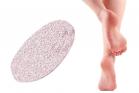 Pietra pomice piedi ovale pedicure esfolliante scrub rimozione calli duroni rosa