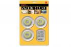 Faretto cob led KODAK armadio lampada emergenza luce adesivo telecomando 4pz