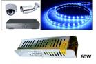 Alimentatore Stabilizzato 60W Trasformatore Slim 220V-12V Per Striscia Led 5A
