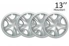 Copricerchio Universale 13" Platto Copri Ruota 4pz Auto Coppa Ruote Houston