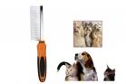 Pettine Animali Domestici Denti Stretti Nodi Pelo Cane Gatto  340