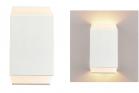Applique Led Lampada Parete 6W Rettangolare Luce Calda Lume Interno Esterno FD-8