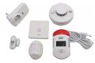Kit 7PZ allarme casa sicurezza domestica rilevatore fughe gas allarme antifurto