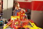 Garage pompieri per bambini gioco vigili del fuoco 4 veicoli 1 elicottero