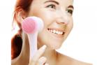 Pennello detergente viso manuale doppia testina spazzola pulizia viso detersione