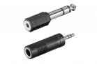 Set adattatori mini jack 3.5 stereo a jack maschio femmina 6.35 connettore audio