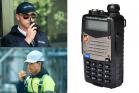 Walkie talkie due vie LCD 20Km con torcia 128 canali FM ricetrasmittente E-5RL