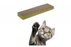 Tiragraffi cartone gioco gatti rettangolare 44X12 erba gatta affila unghie