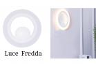 Applique Led Lampada Parete 12W Rotonda Luce Fredda Lume Interno Esterno BD-018