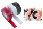 Confezione 3 nastri isolanti PVC gommato sigillante gomma bianco rosso nero