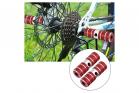 Set 2 Poggiapiedi Bicicletta bmx Antiscivolo Pioli Asse Posteriore bici 150024