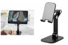 Supporto per smartphone tablet da tavolo antiscivolo regolabile portatile