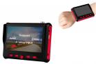 Tester telecamera videosorveglianza monitor 4.3" CCTV audio video AHD CVBS