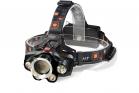 Torcia Led Frontale Luce Fredda Lampada Testa Lavoro Ricaricabile USB TEB0076