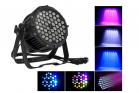 Faro RGBW 54 LED Proiettore 7CH DMX 512 Strobo Effetto Disco Faretto