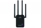 Mini Router Ripetitore Segnale Wifi Quattro antenne 300 Mps WPS LAN WAN SJ-D015
