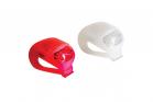 Set luci led bicicletta in Silicone anteriore e posteriore Impermeabile TE-B0024