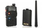 Ricetrasmittente VHF UHF UV-5R Dual-band Walkie Talkie Portatile 128 Canali 5W