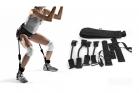 Cintura di Resistenza Regolabile Allenamento Squat 3 in1 Resistenza Muscolare