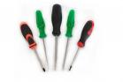 Set 5pz Cacciaviti Giraviti Punta a Taglio Torx Pozidriv Chromo Vanadio CR-V