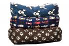 Cuccia Cane Gatto Interno Tessuto Morbido Plaid 50l x 40h Cuscino Sfoderabile