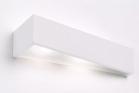Applique Lampada Gesso Moderno Triangolo Bianco Verniciabile AttaccoG9 GS-5050