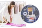 Set Cucito 29 pz Custodia Portatile Accessori Sartoria Cotone Forbici Metro
