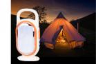 Lampada Torcia Led Portatile 6W Luce Fredda Ricaricabile Campeggio B0056