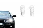Coppia Lampadine Auto 3 Led SMD 2835 T10 6000K Canbus 0.5W Lampadina 12V CA02728
