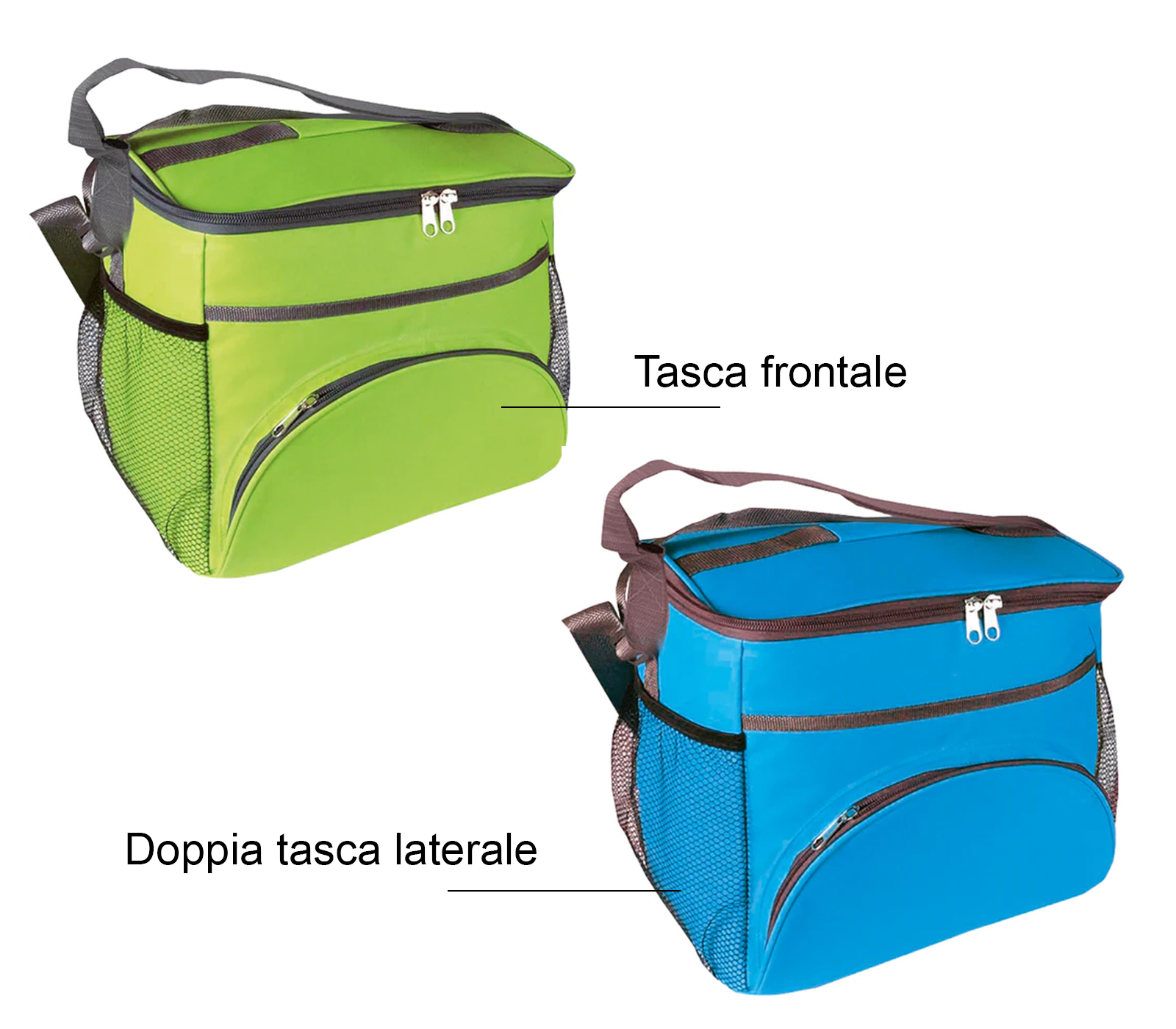 Borsa porta pranzo termica con tracolla