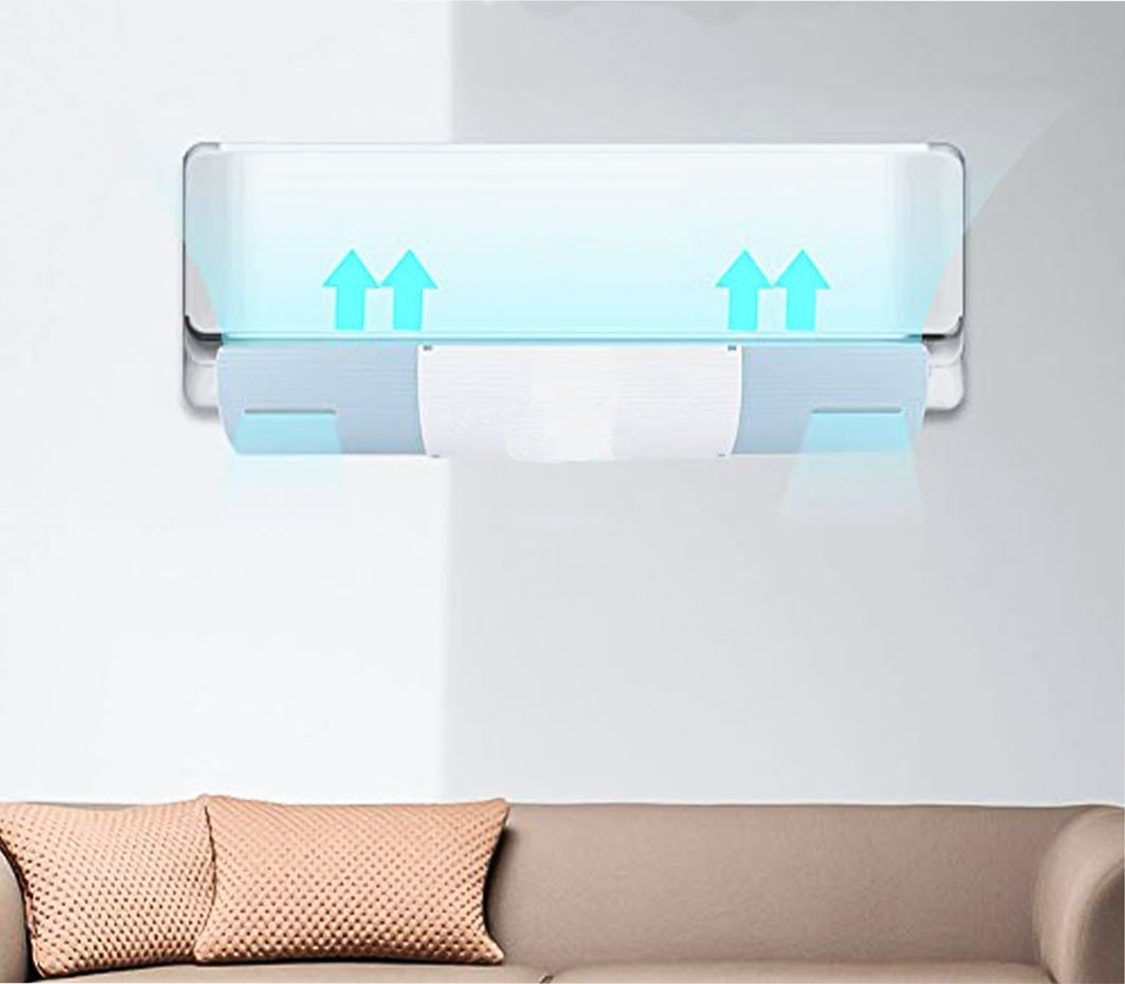 Amazon Deflettori Per Condizionatori Aria Condizionata Deflettore Per - Stop Al Vento Diretto Deviatore Di Flusso Condizionatore