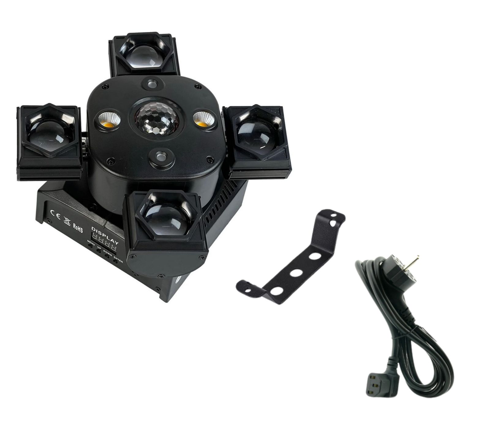 Faretto 14 Led 15w Faretto LED Par RGBW 14x15W - Controlo Vocale E DMX512 Per Eventi E Spettacoli Proiettore LED Con Controllo DMX512