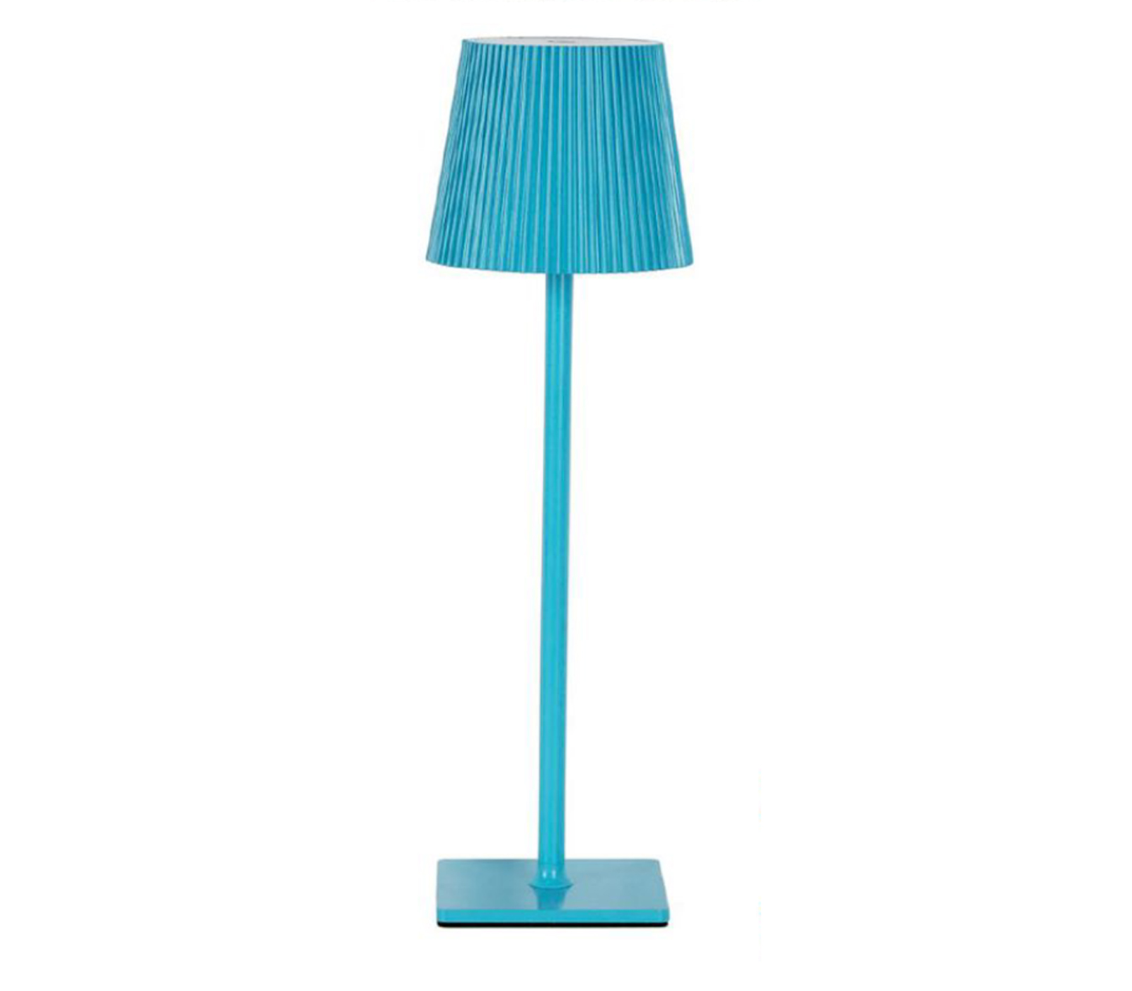 BES-34835 - Lampade da Tavolo - beselettronica - Lampada Tavolo Senza Filo  Azzurro Touch Dimmerabile 3 Tonalita' Ricaricabile