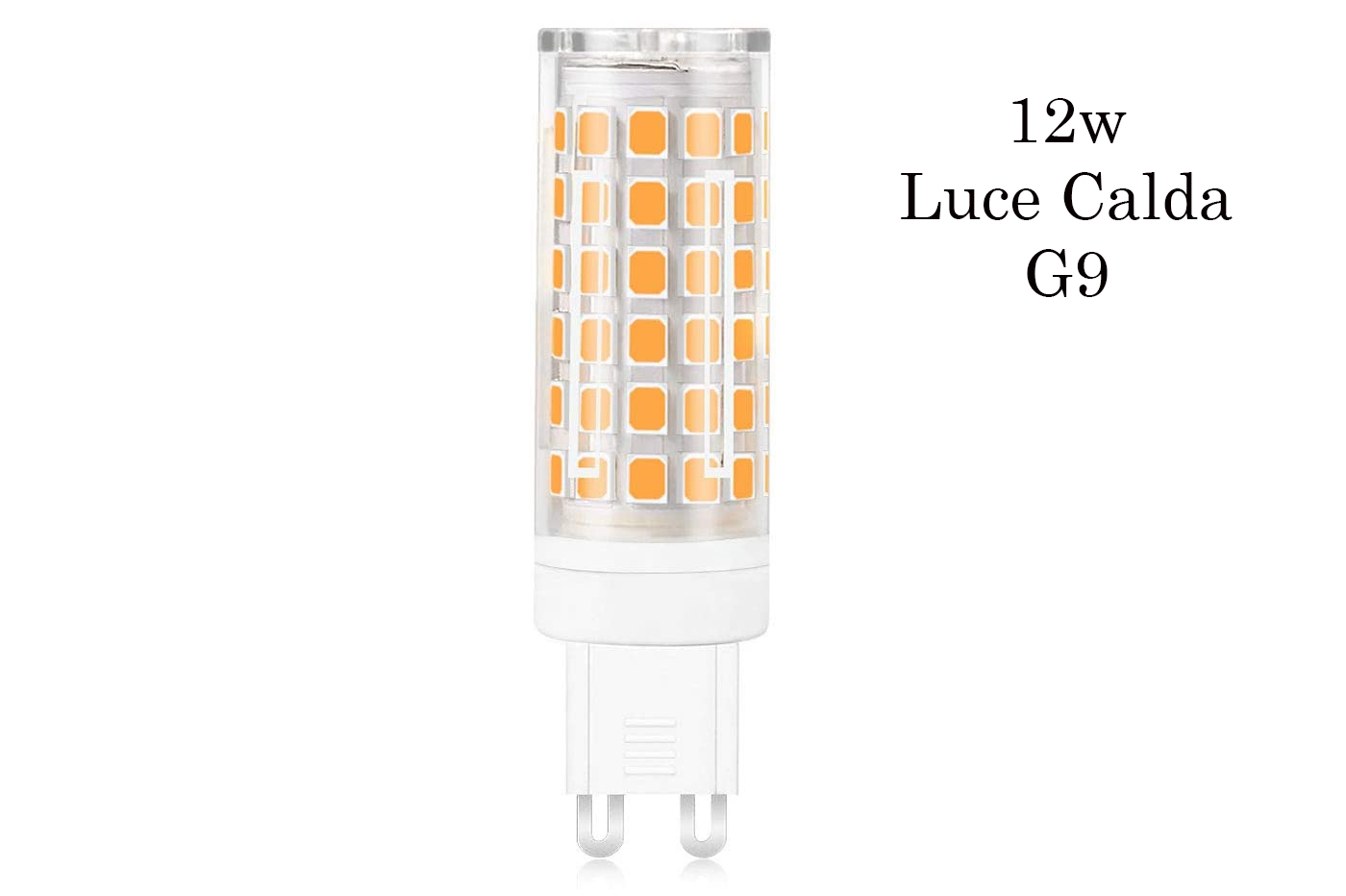 BES-31369 - Lampadine e Adattatori - beselettronica - Lampadina LED 12w Luce  Calda 1000LM Lampada Faretto Attacco G9 240V BTL-96024