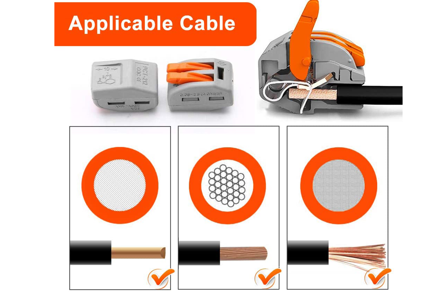 Immagini Stock - Lavoro Elettrico. Una Morsettiera Elettrica Con Leva Di  Spinta, Utilizzata Per Collegare Ed Estendere I Cavi All'interno Di Una  Scatola Di Giunzione In Plastica Rettangolare. Scatola Di Distribuzione Per