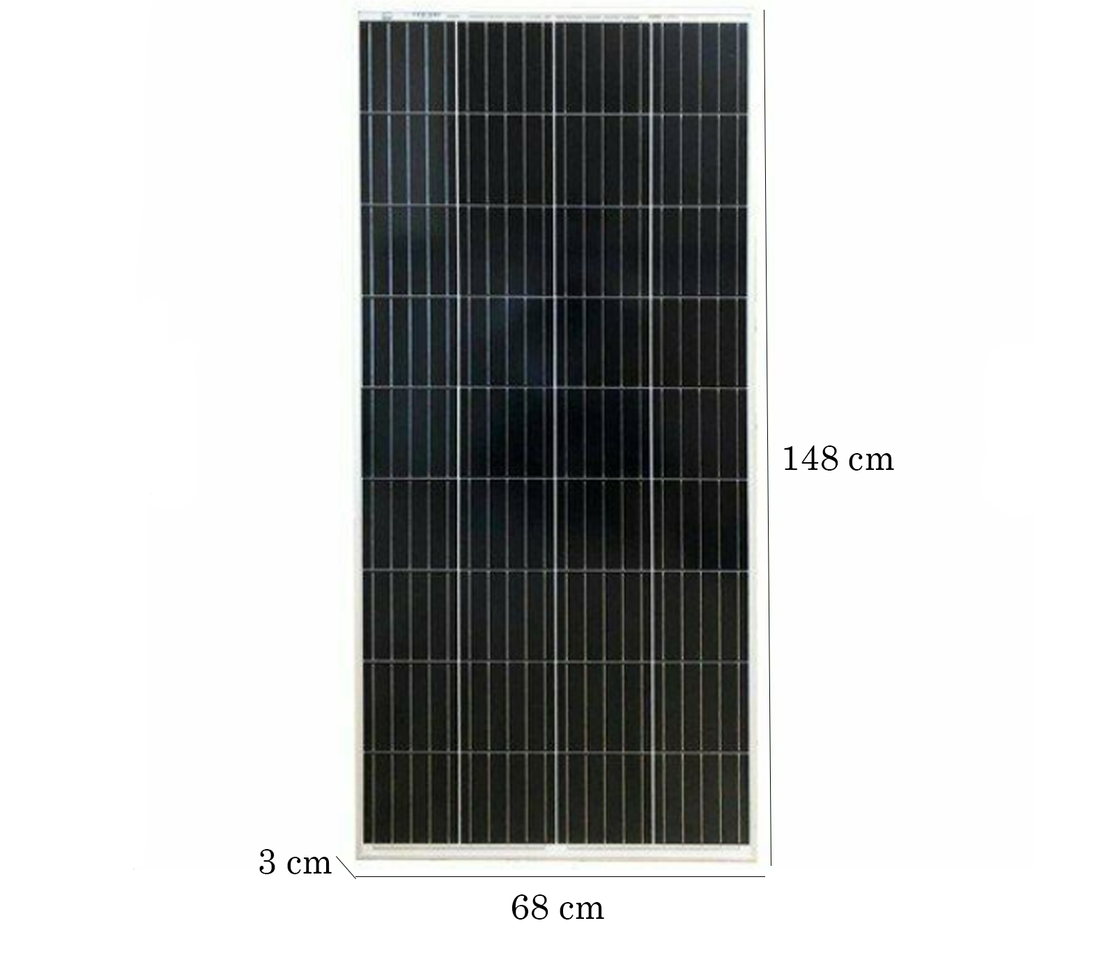 Pannello Fotovoltaico Solare 250W Monocristallino Energia Solare