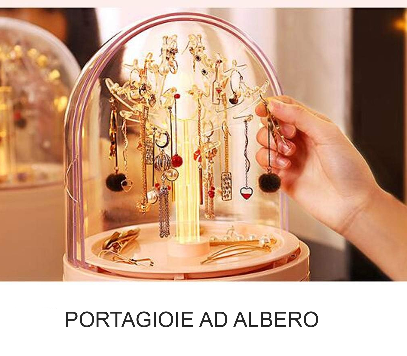 ROWLING Scatole Portagioie Di Legno Scatole Portagioielli Cofanetti Portagioie Di Legno