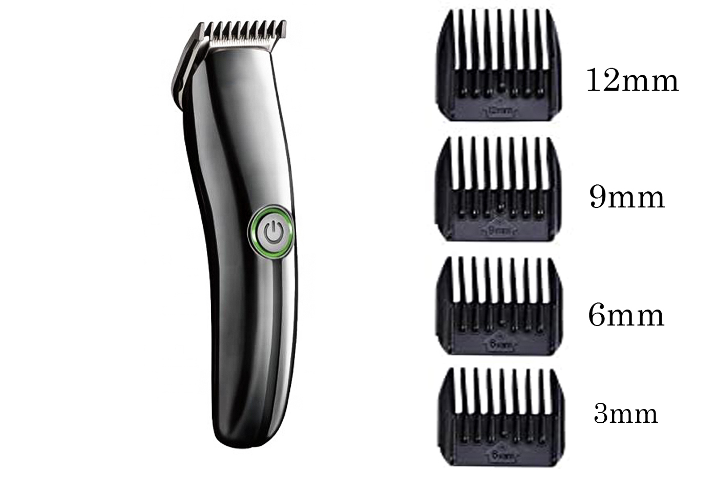 Rasoio Macchinetta Elettrico Barba Capelli Smart Professionale + 4 Misure  Tagliacapelli Regola 