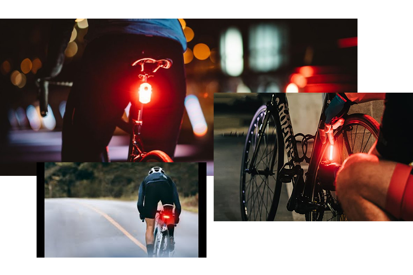 luce posteriore bici led usb con Frecce Luminose E Telecomando –  bicimotozonta